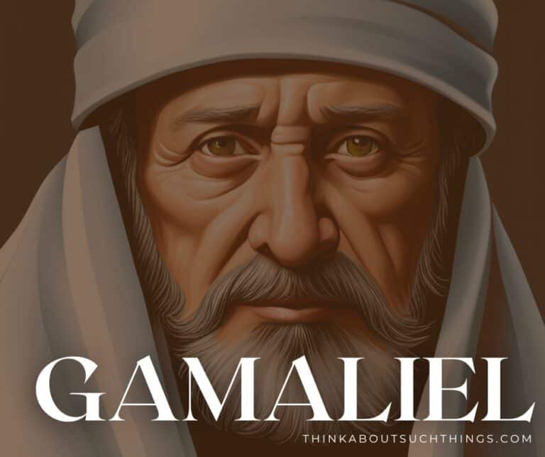 Gamaliel In The Bible The Influential Pharisee Think About Such Things