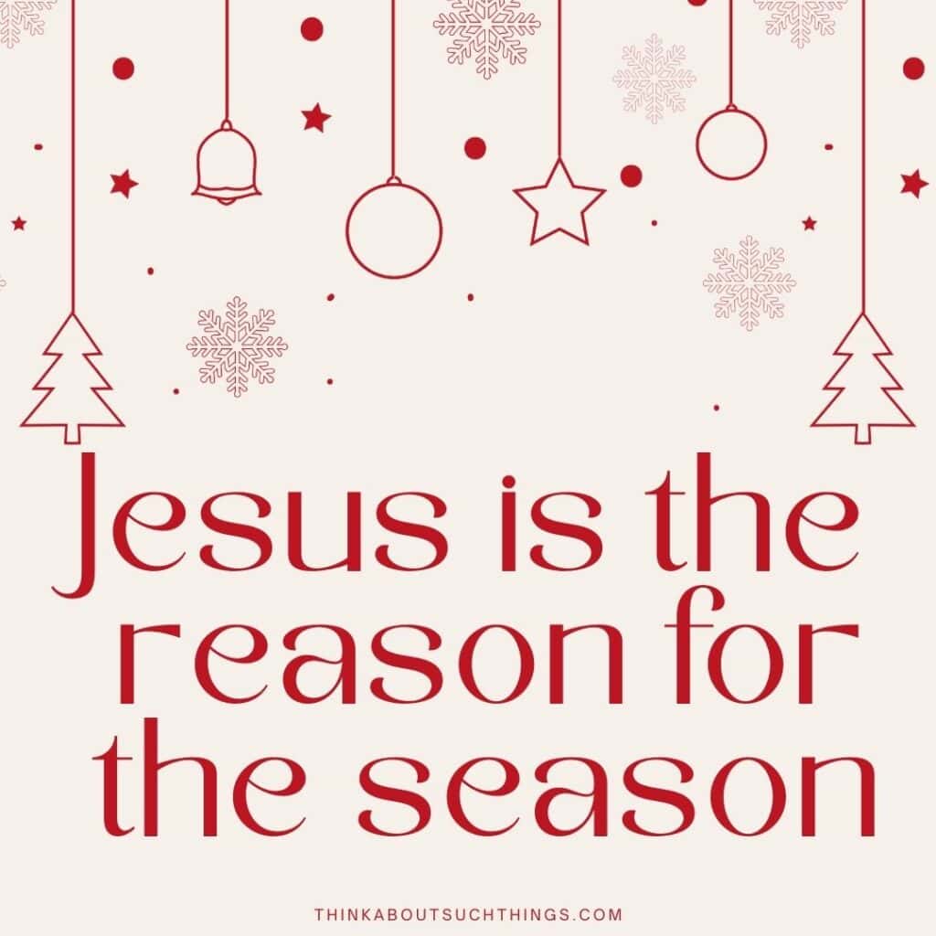 Jesus is the reason for the season graphics
