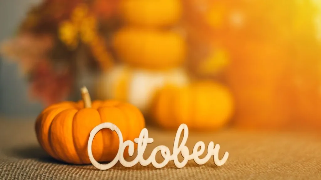 Blessings for October