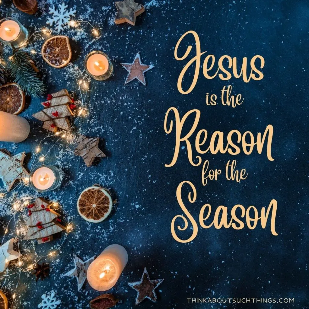 jesus the reason for christmas