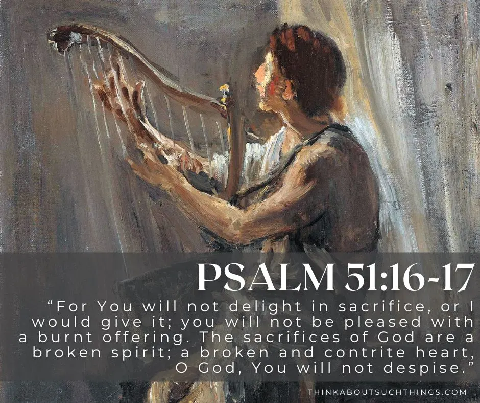 psalm 51:16-17 Bible verse
