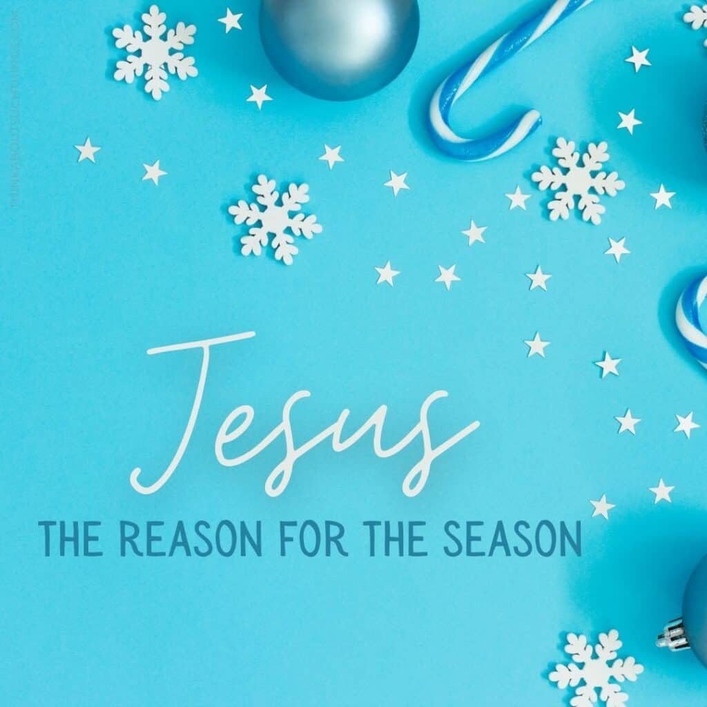 xmas image Jesus is the reason for the season