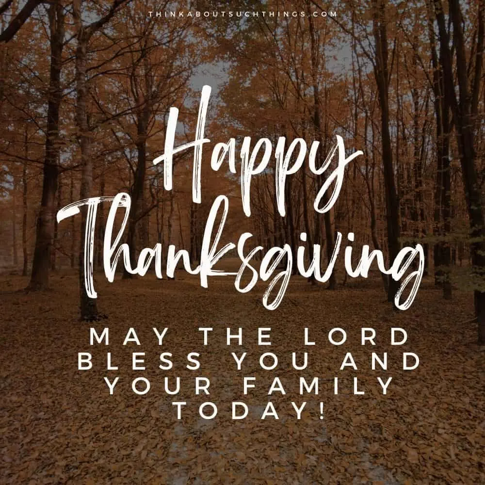 blessings thanksgiving	