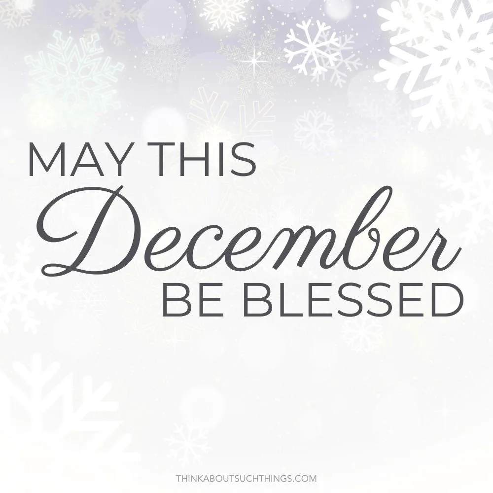 December 1st blessings