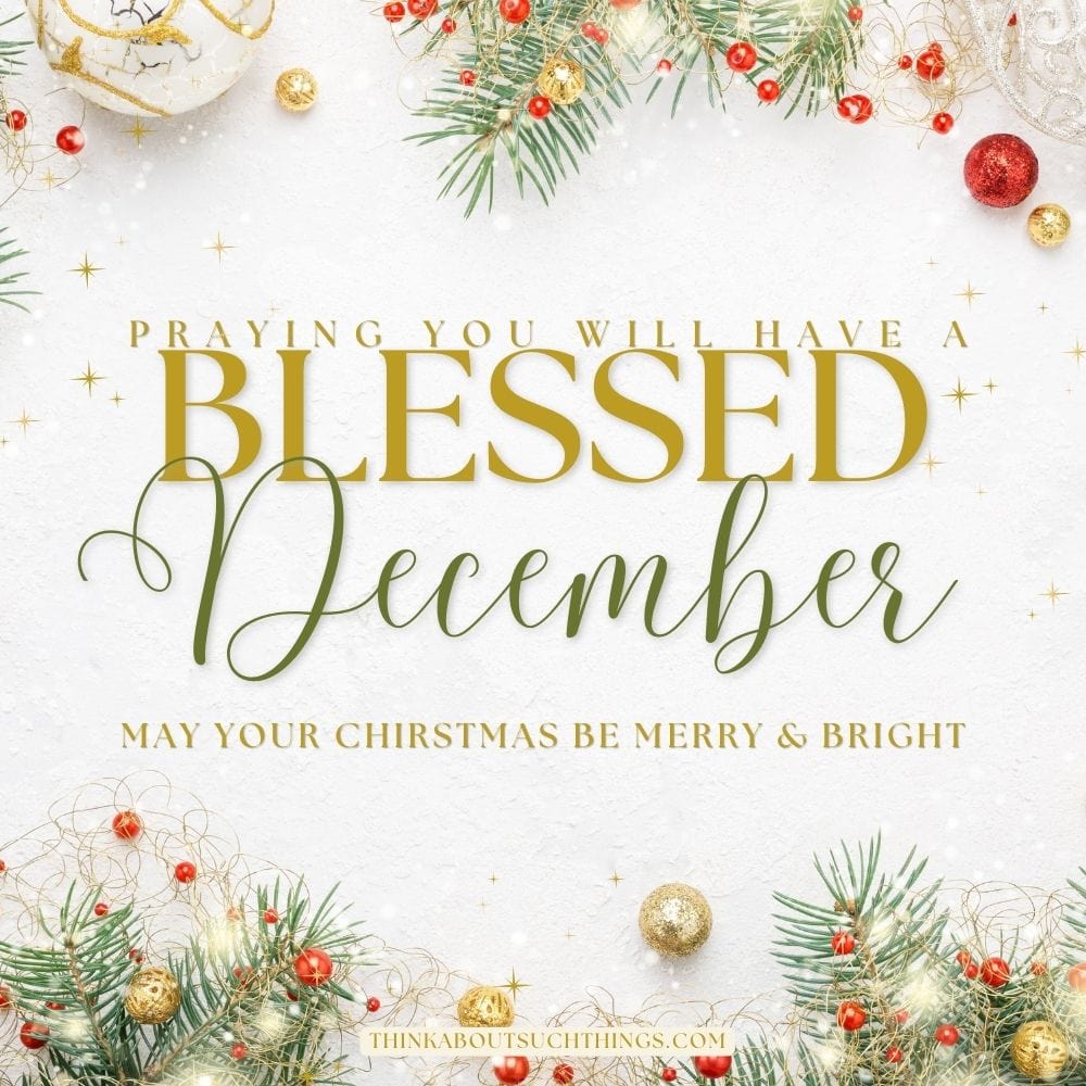 December blessings quotes