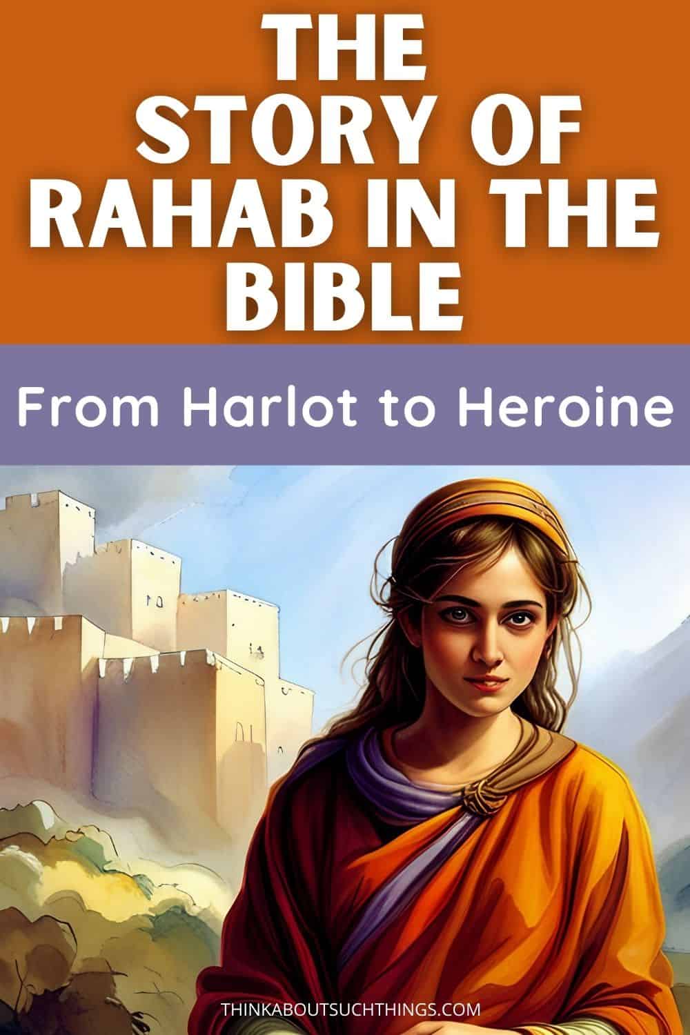 From Harlot To Heroine The Amazing Story Of Rahab In The Bible Think