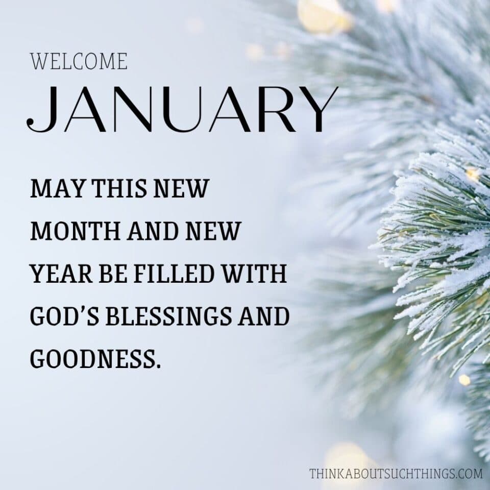 25 January Blessings To Share In The New Year 2024 | Think About Such ...