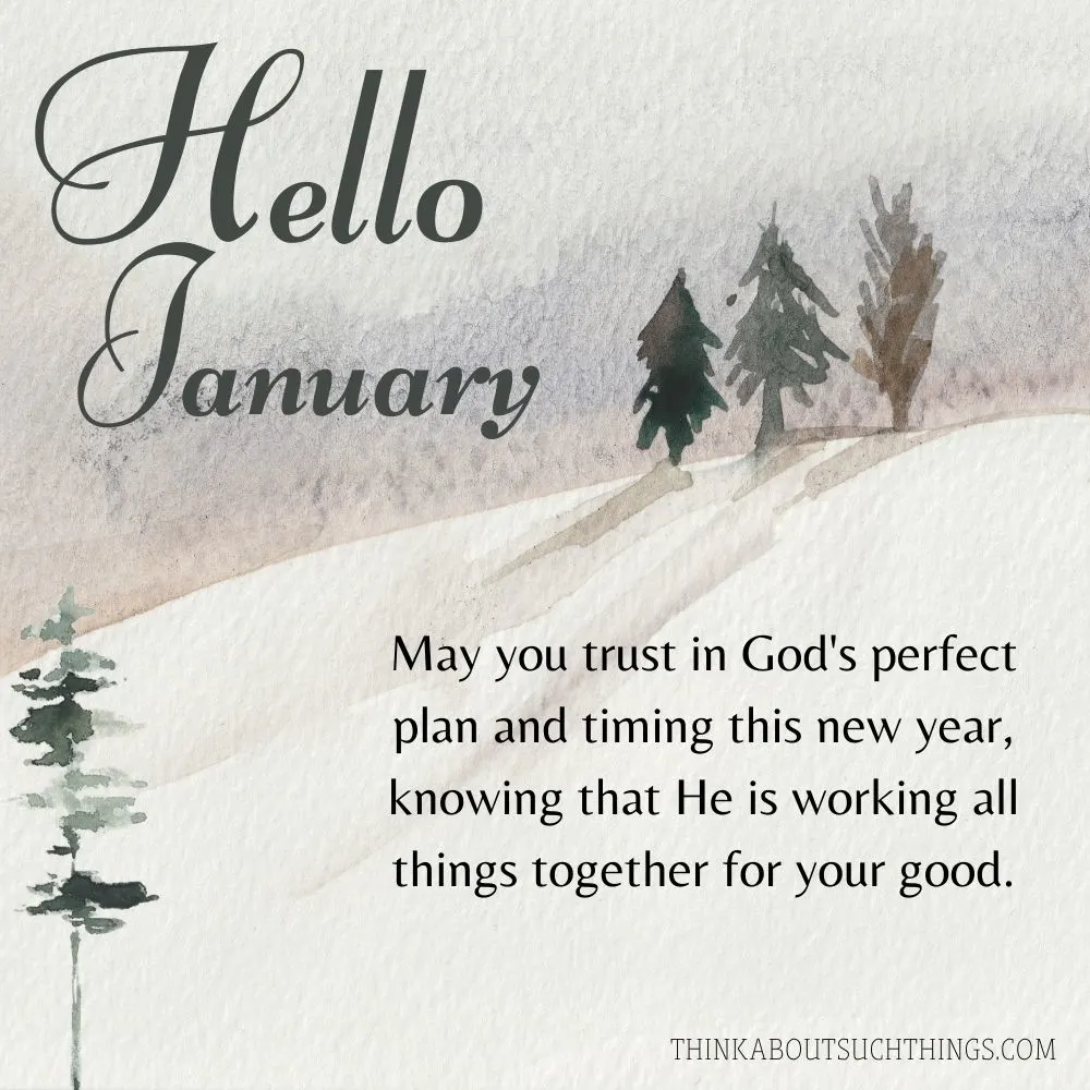 january blessings image