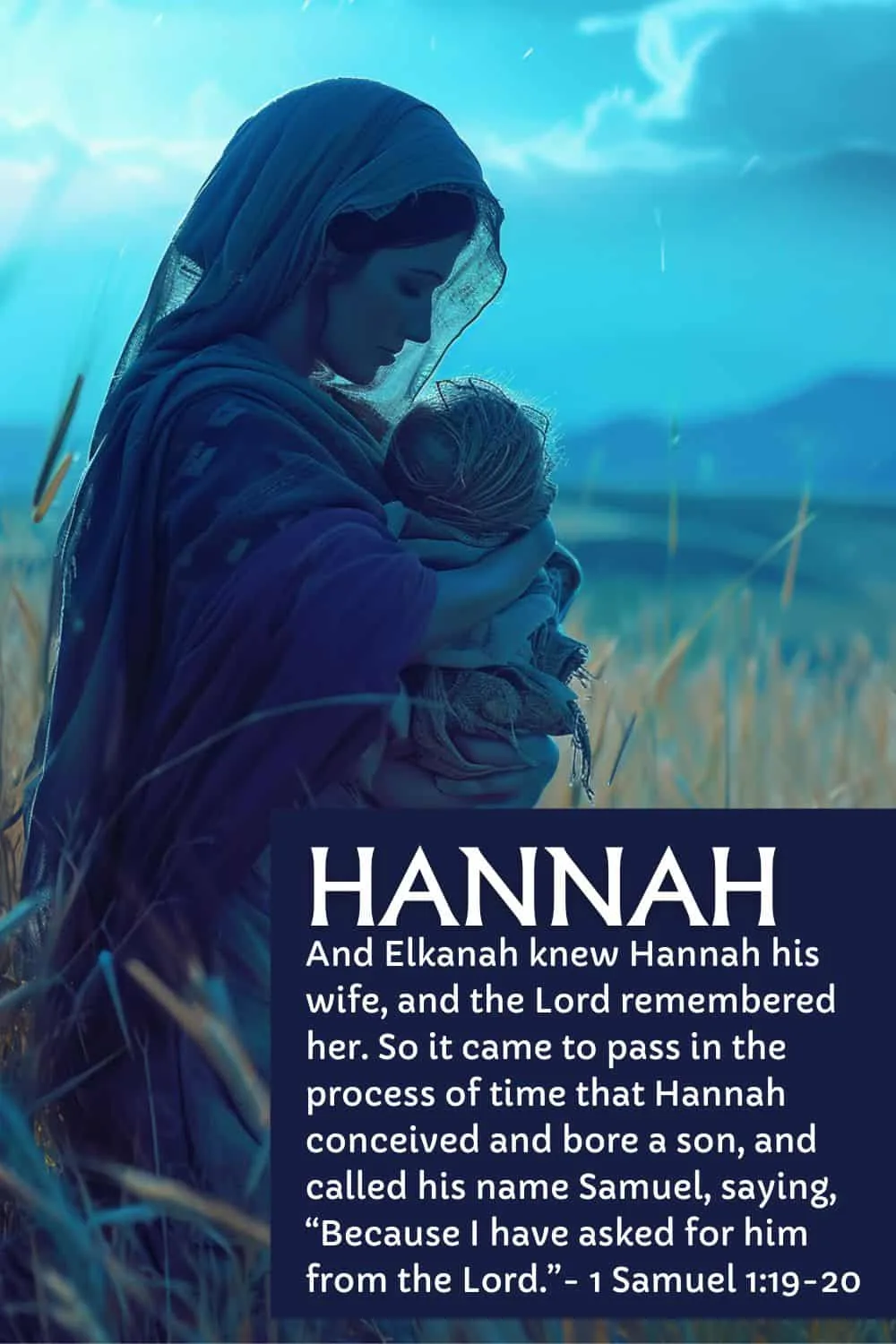AI Bible Art Hannah