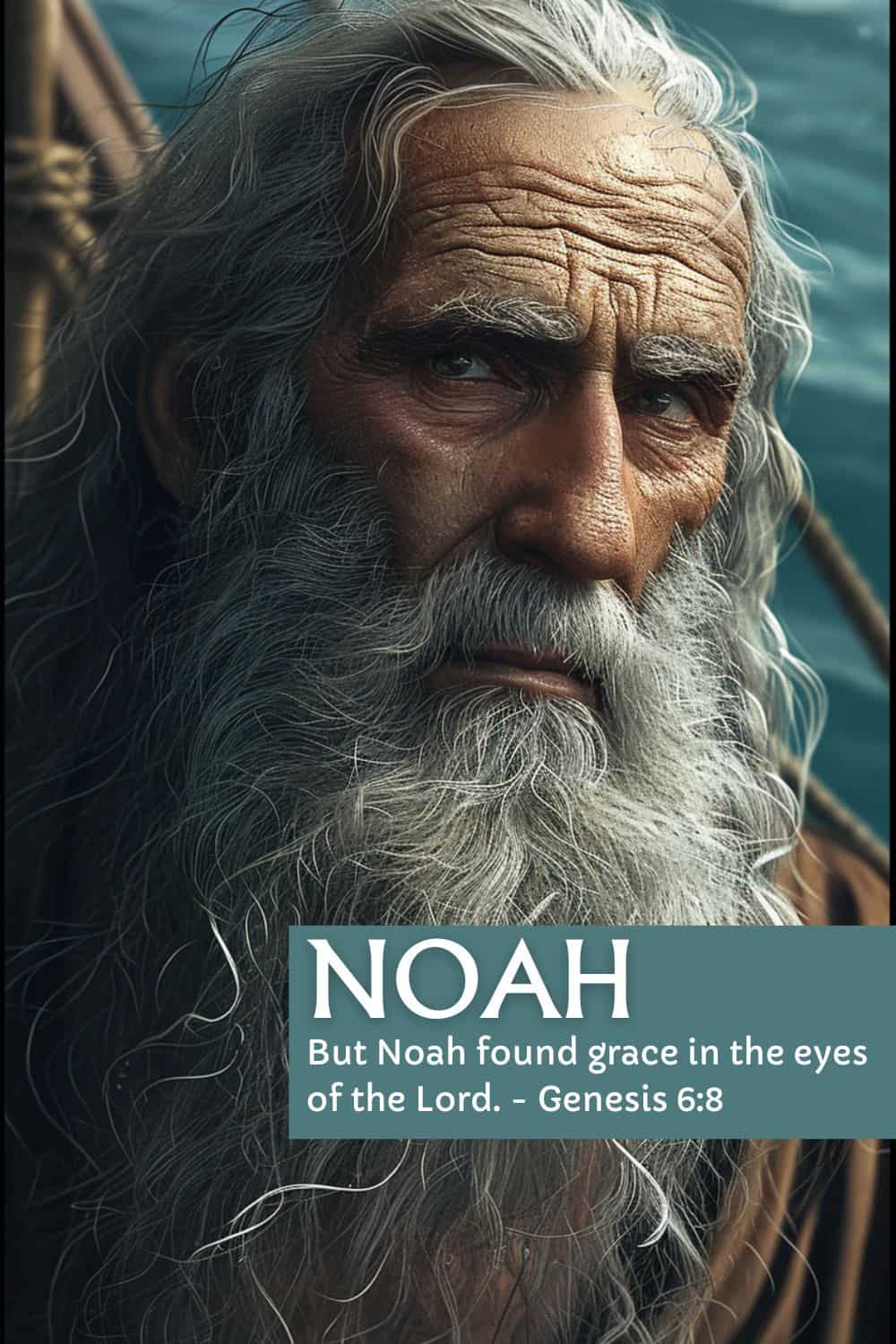 AI Bible Art Noah