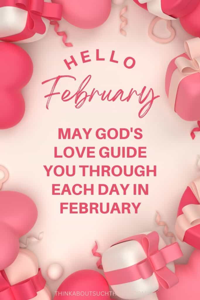 hello blessing for february 