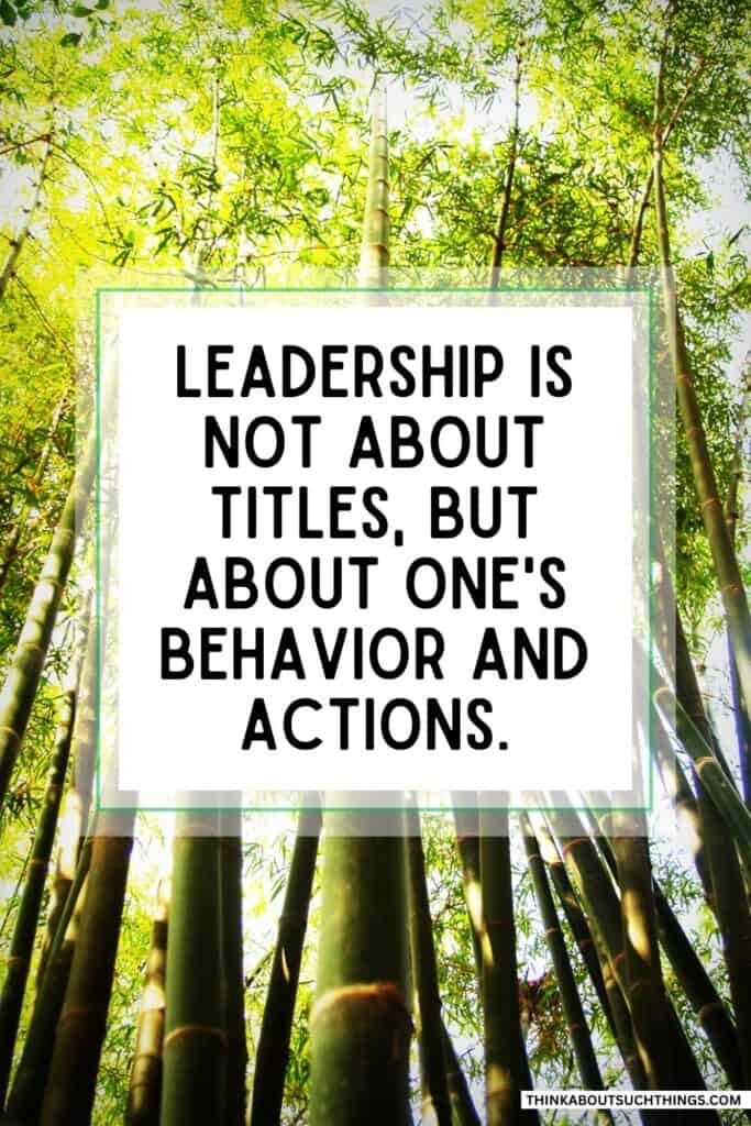 Leadership truths quote 