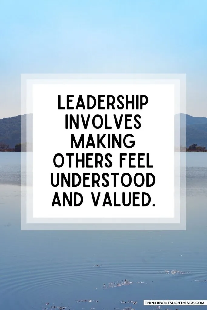 leadership quote short