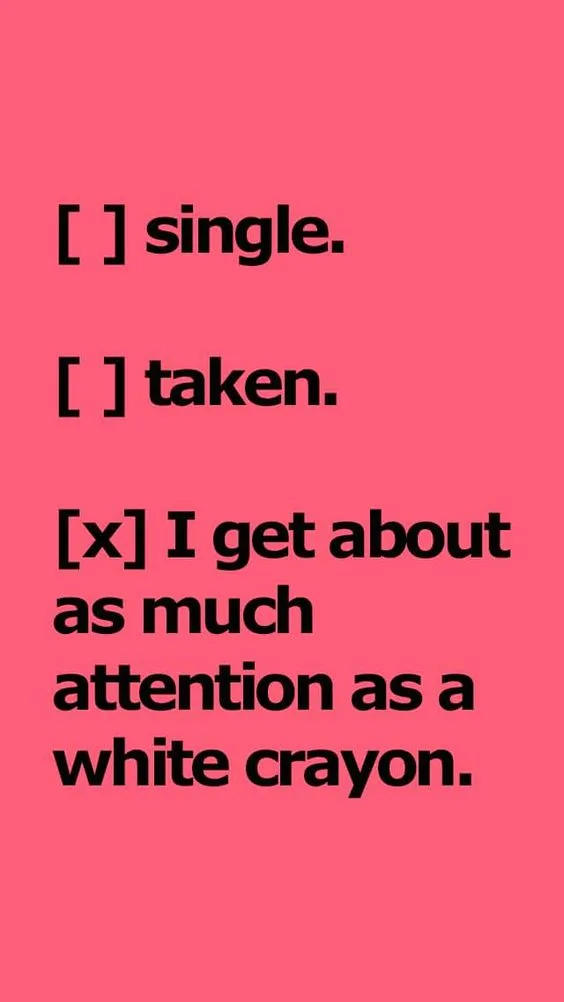 single, taken meme