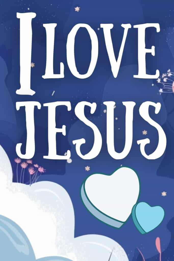 I love Jesus image