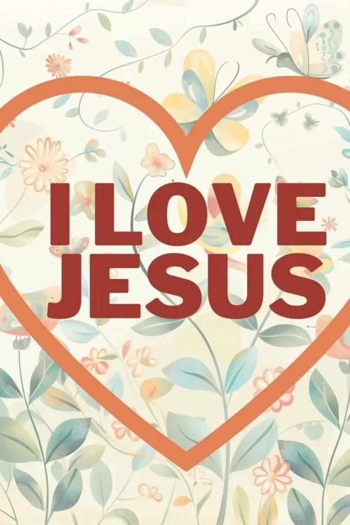 Simple I love jesus
