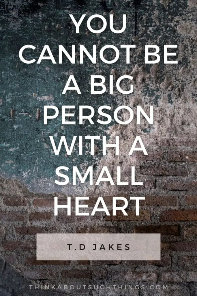  td jakes quote small heart