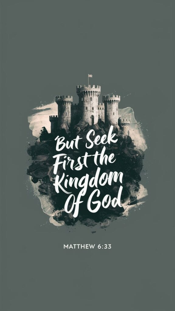 Iphone wallpaper bible verse Kingdom of God