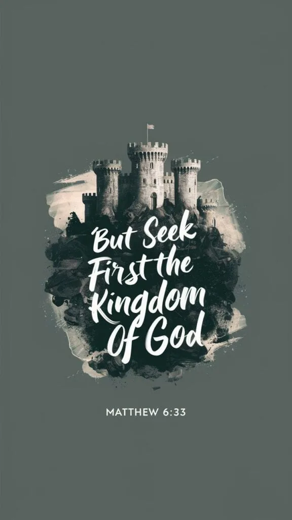 Iphone wallpaper bible verse Kingdom of God