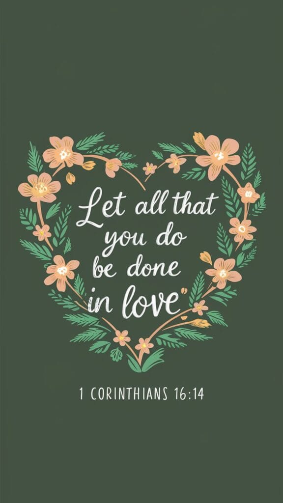 Iphone wallpaper bible verse heard