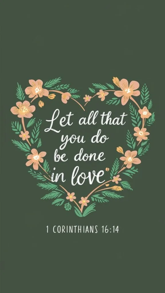 Iphone wallpaper bible verse heard