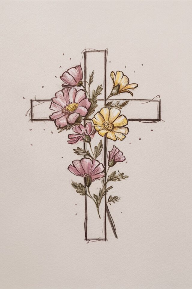 33 Creative Christian Drawings To Inspire You | Think About Such Things
