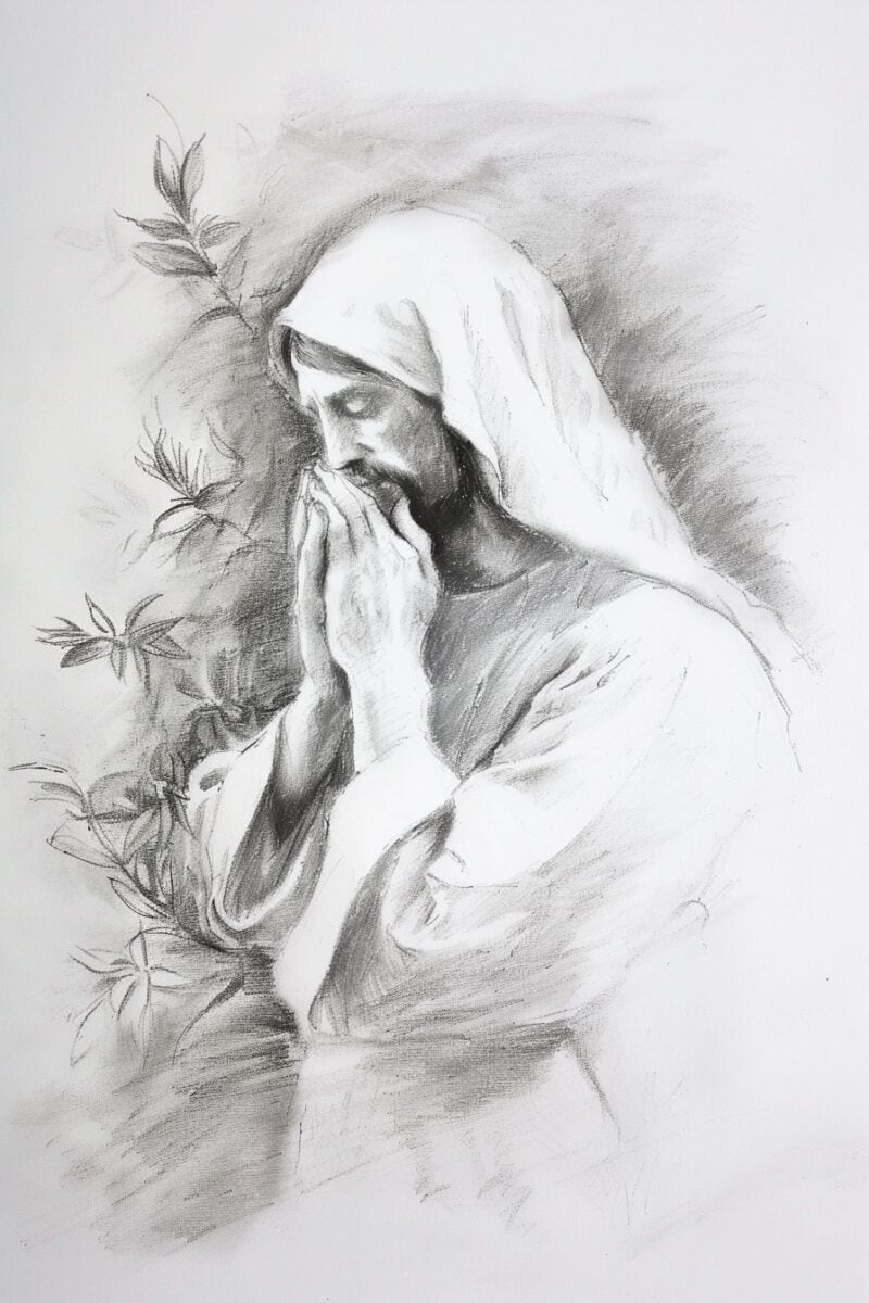 33 Creative Christian Drawings To Inspire You Think About Such Things