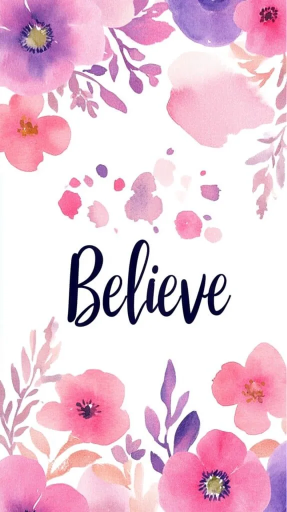 Girly Christian Wallpaper