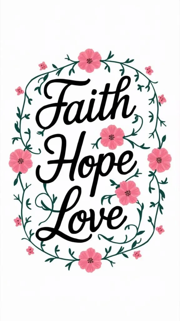 Girly Christian Wallpaper