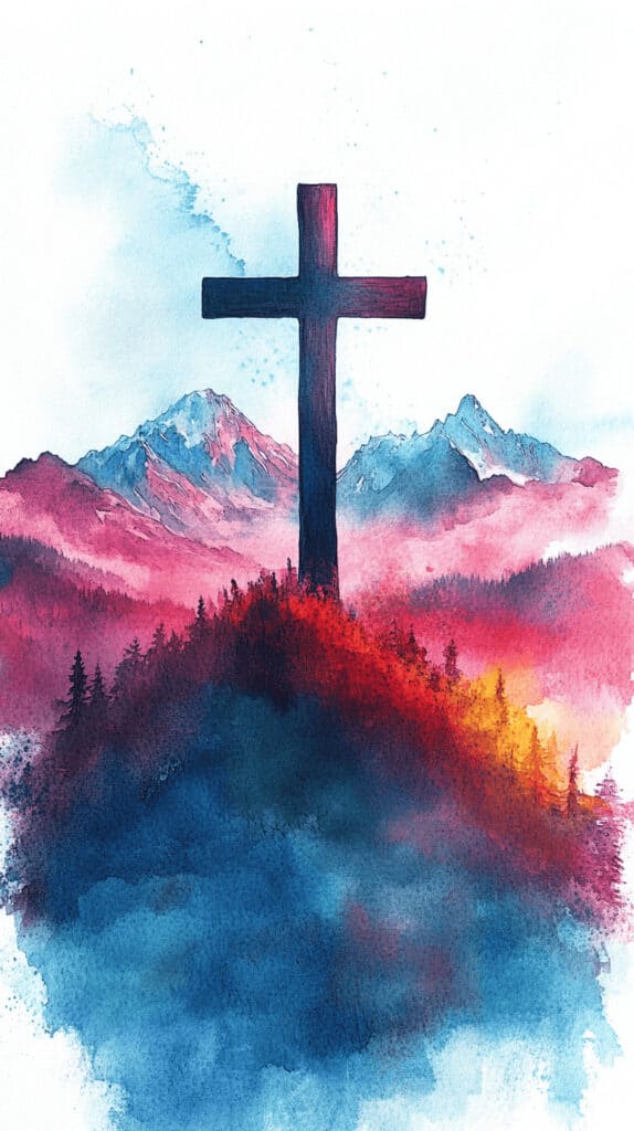 Cross wallpaper for phone