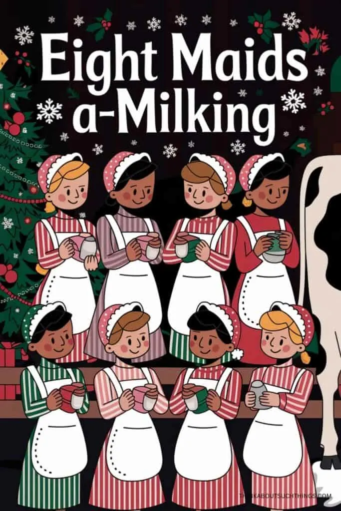 Eight Days Of Christmas: Eight Maids-a-Milking