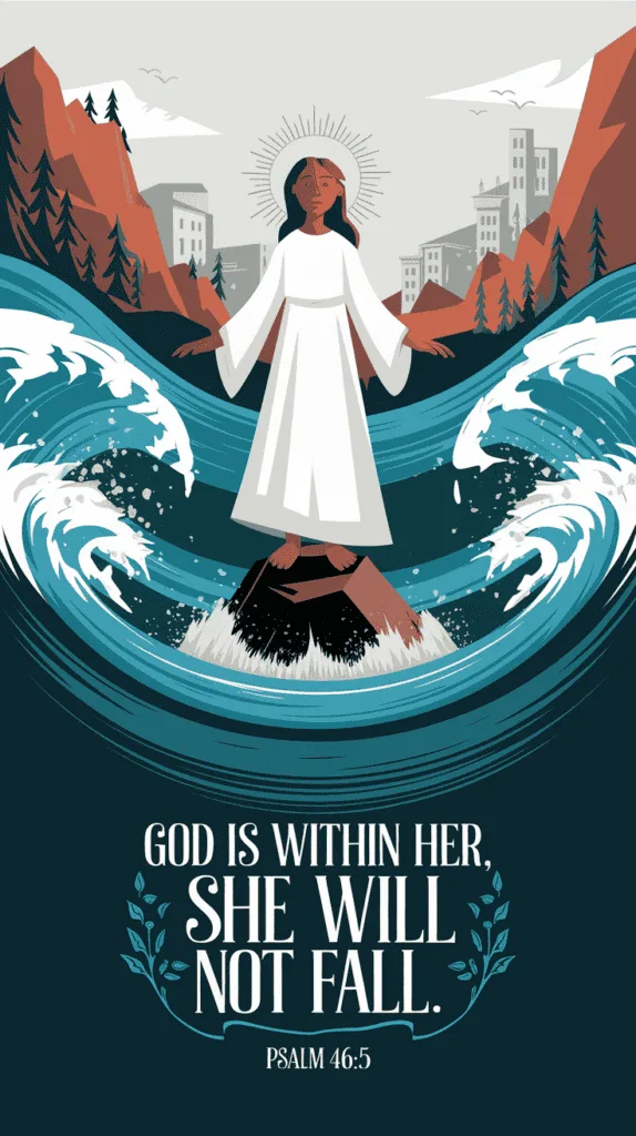 Psalm 46:5 Wallpaper for phone