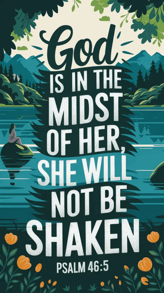 Psalm 46:5 Wallpaper for phone