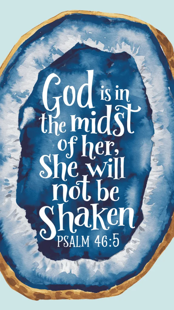 Psalm 46:5 Wallpaper for phone