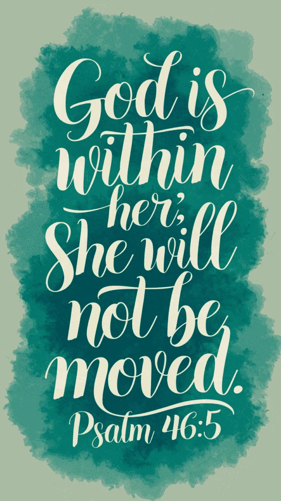 Psalm 46:5 Wallpaper for phone