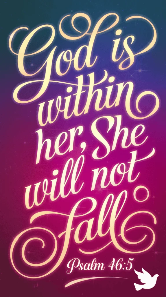 Psalm 46:5 Wallpaper for phone