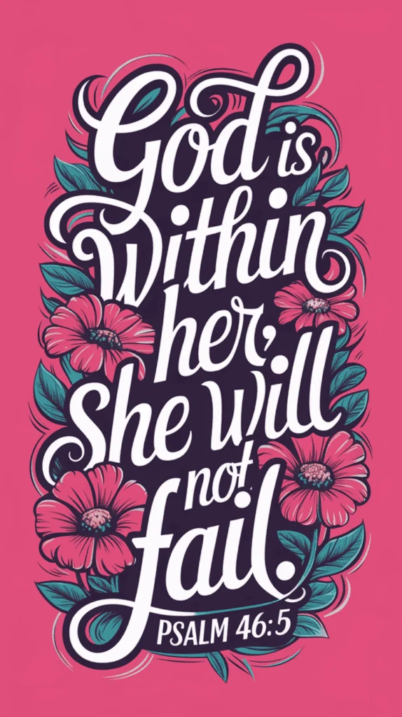 Psalm 46:5 Wallpaper for phone