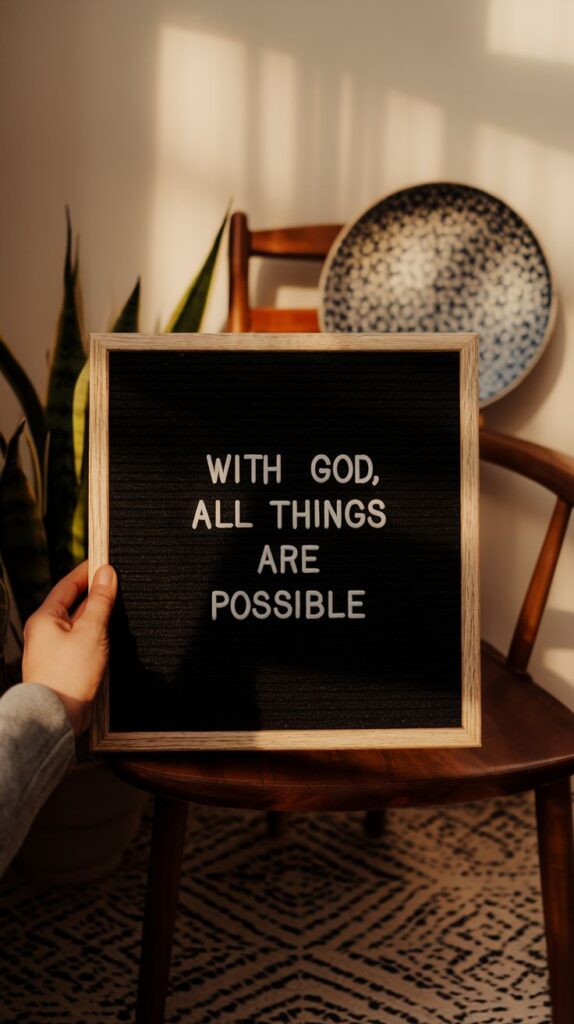 Christian letter board