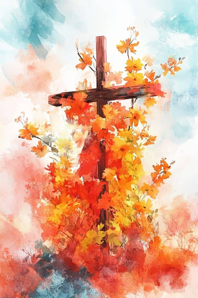 Jesus watercolor painting