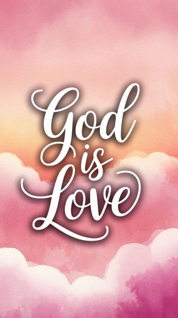 pink christian wallpaper