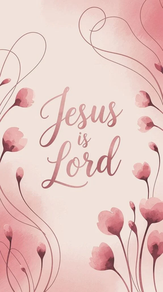 pink christian wallpaper