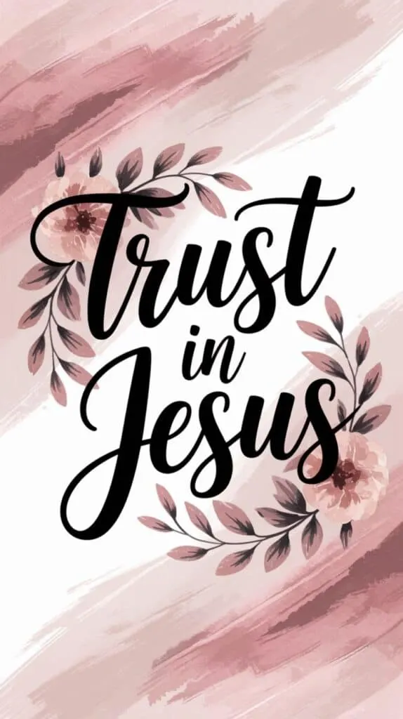 pink christian wallpaper