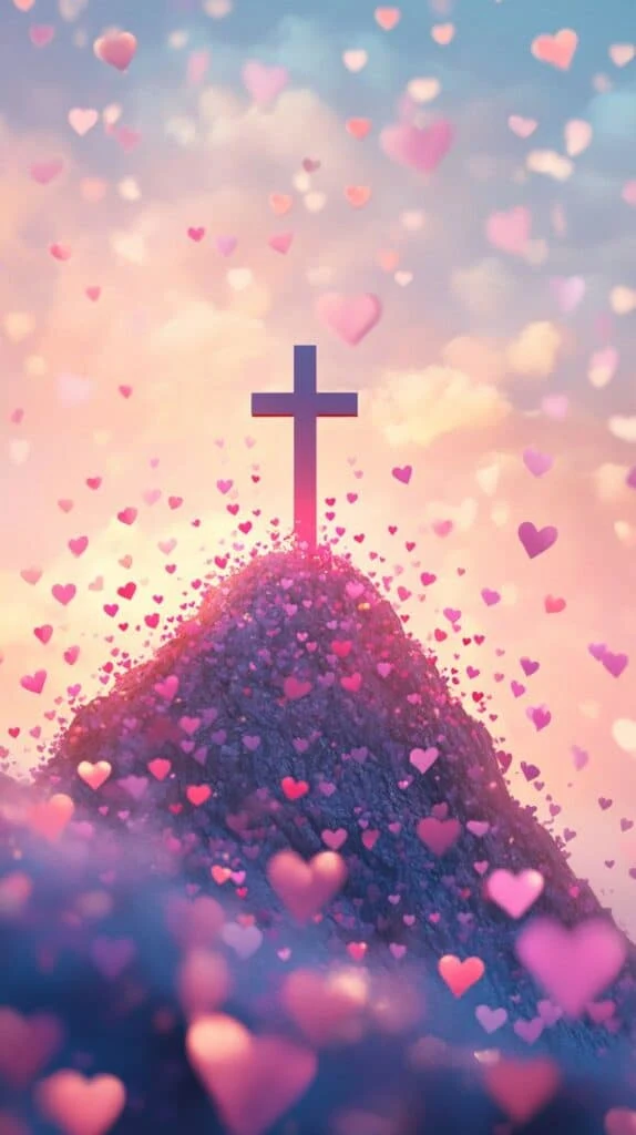 pink christian wallpaper