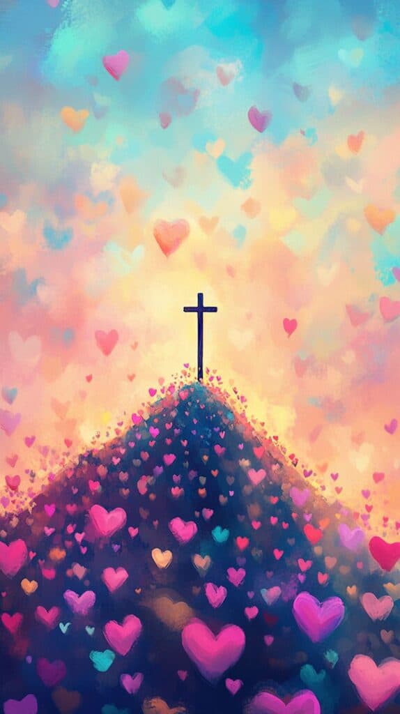 pink christian wallpaper