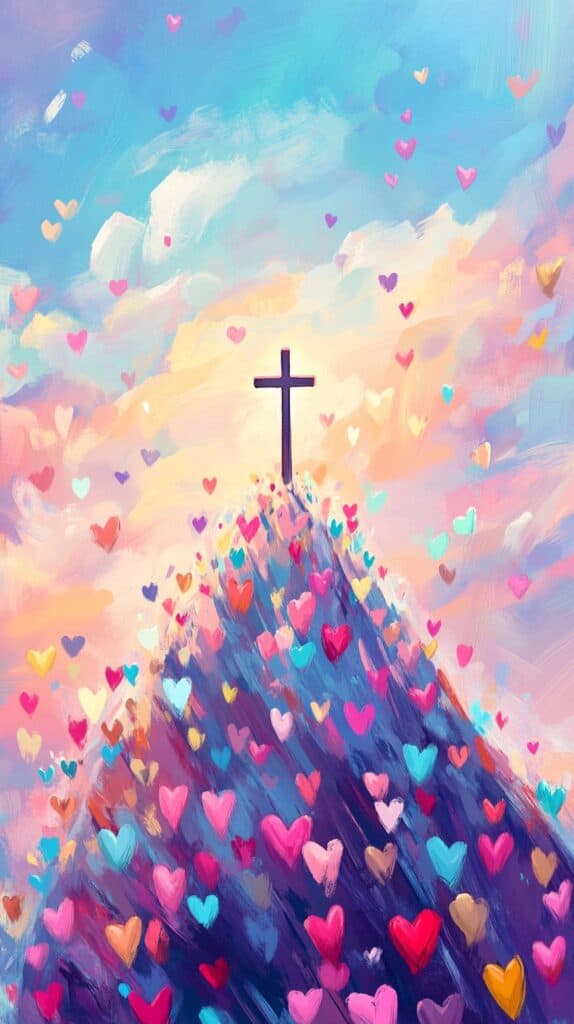 pink christian wallpaper