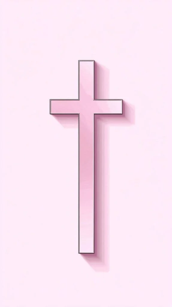 pink christian wallpaper