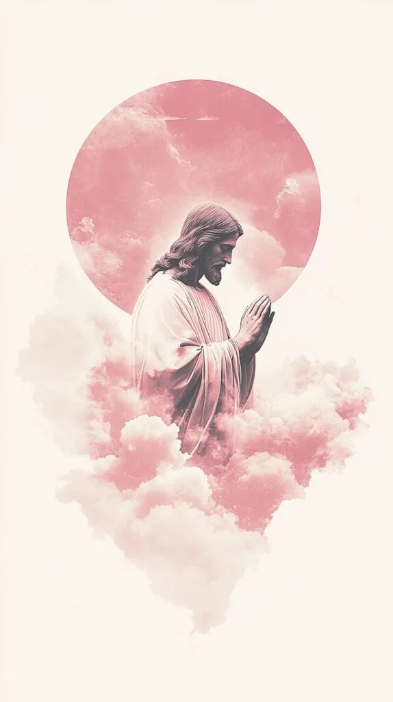 pink christian wallpaper