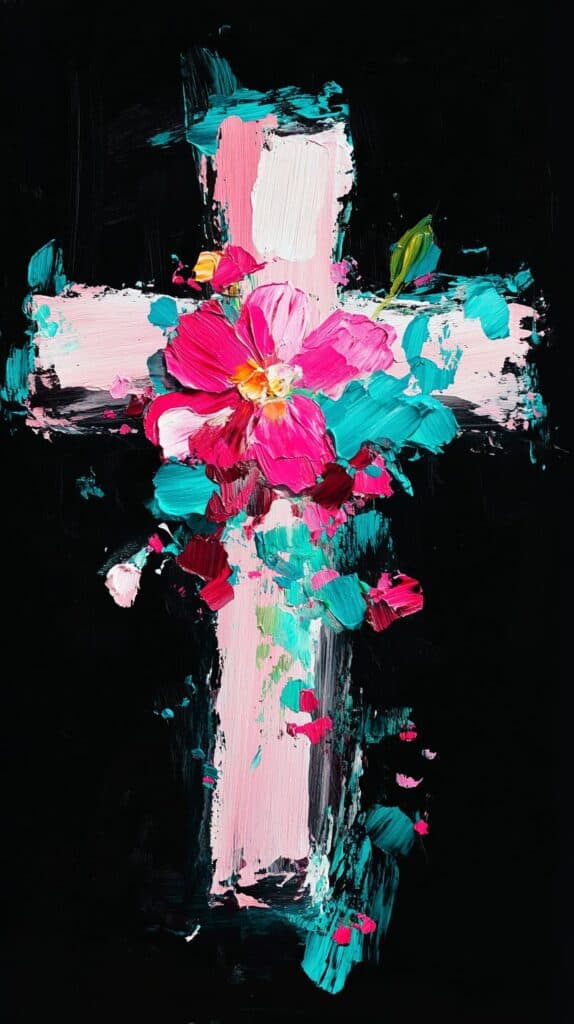 pink christian wallpaper