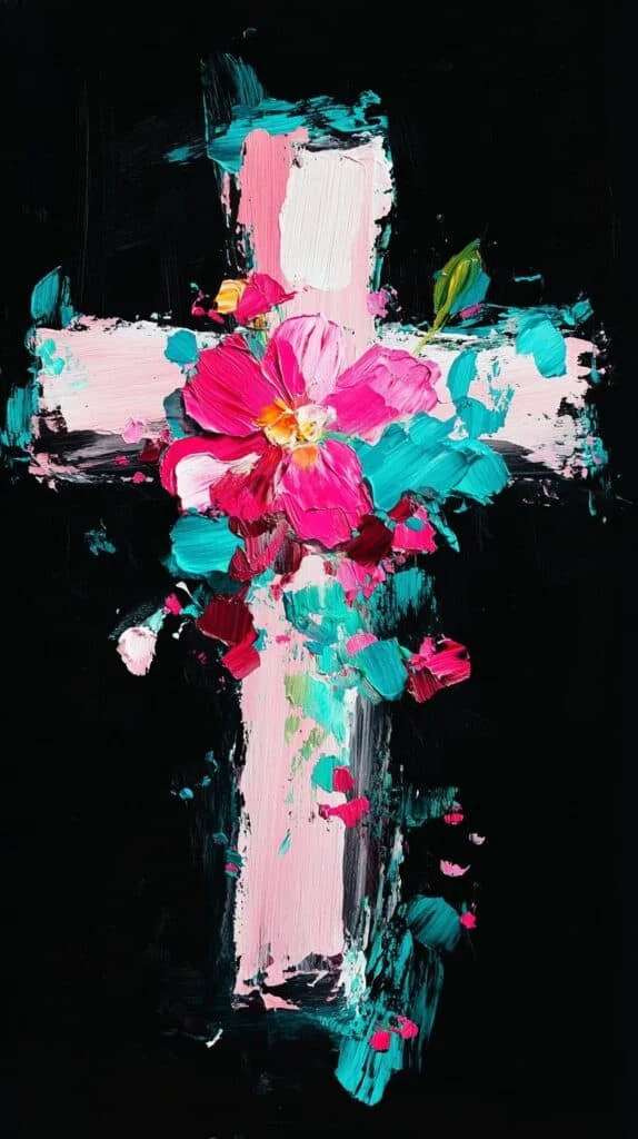 pink christian wallpaper