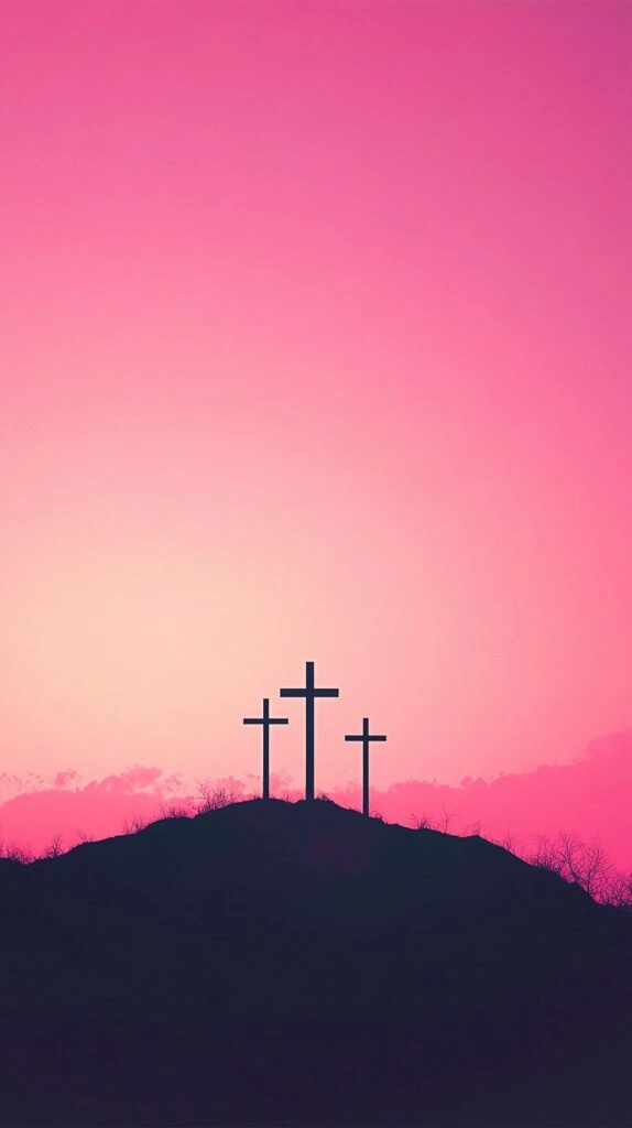 pink christian wallpaper